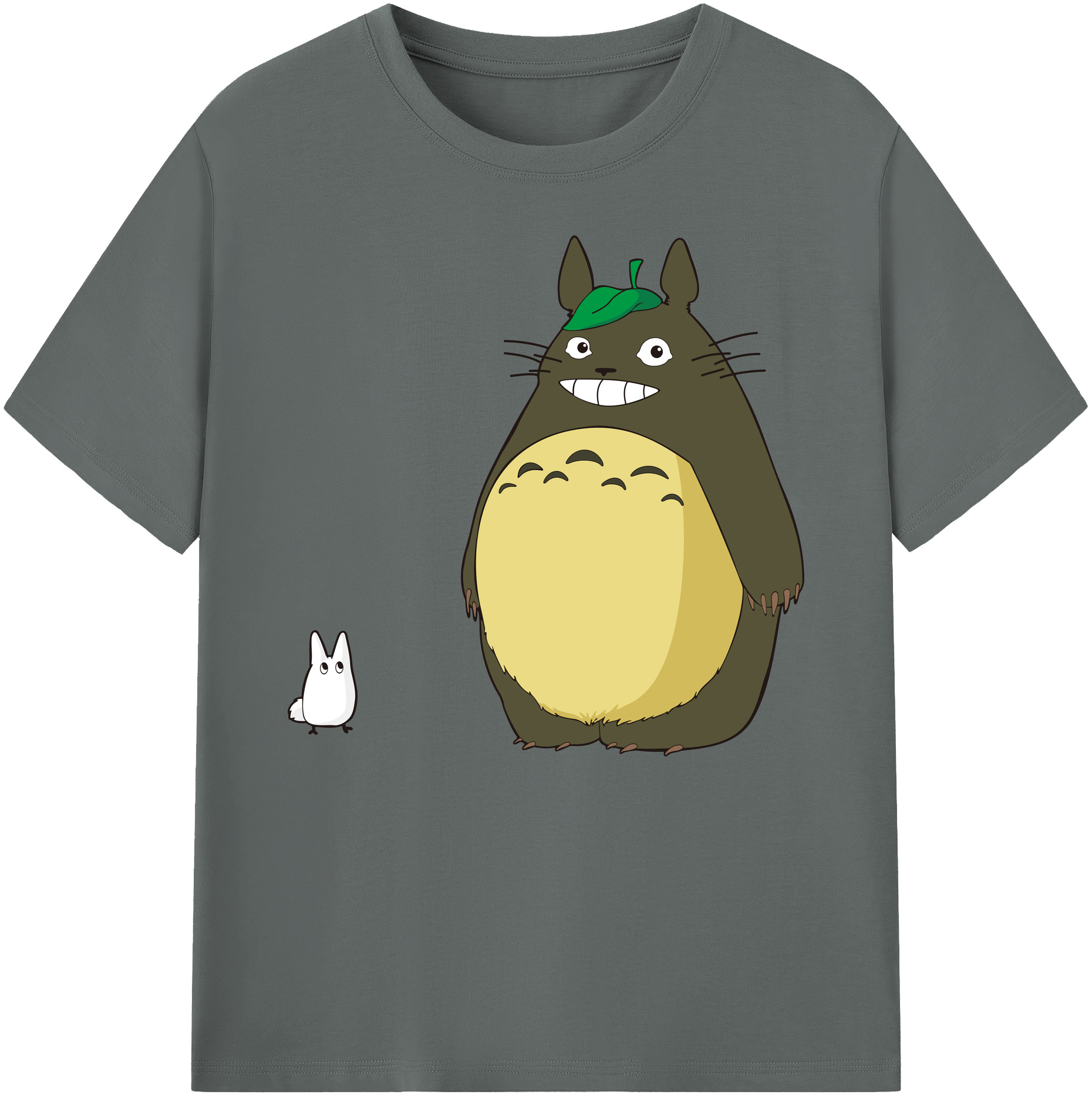 （画像用） となりのトトロ 草壁メイ 草壁サツキ My Neighbor Totoro Satsuki Kusakabe Mei Kusakabe 綿100％ メンズ半袖Tシャツ｜肌触りやわらか＆通気性